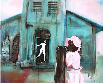 La bimba e il Fauno - a Paint Artowrk by Simona Conti